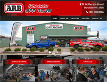 Tablet Screenshot of horshamoffroad.com.au